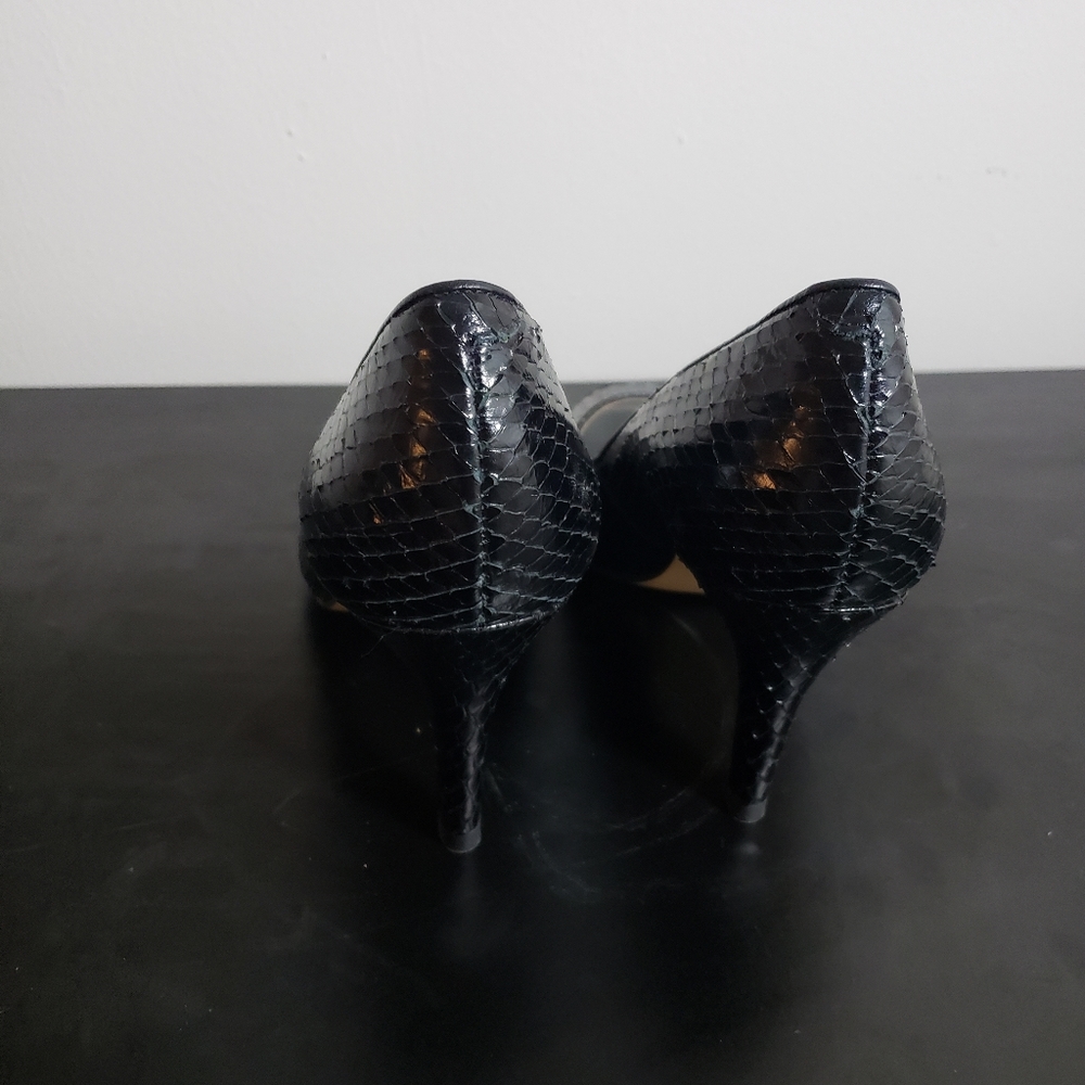 Talbots black Open Toe Heels - Picture 3 of 4